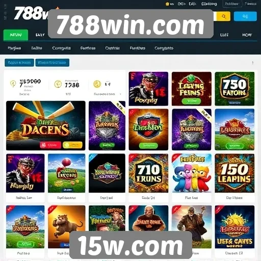 Análise das opções de jogos disponíveis no 788win